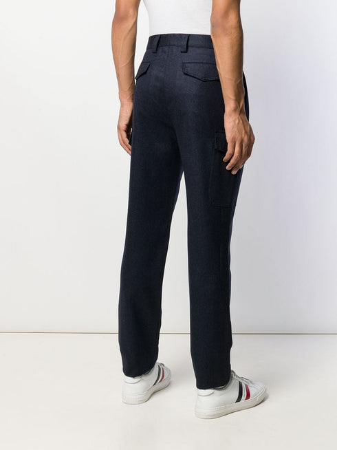 Tapered tailored trousers